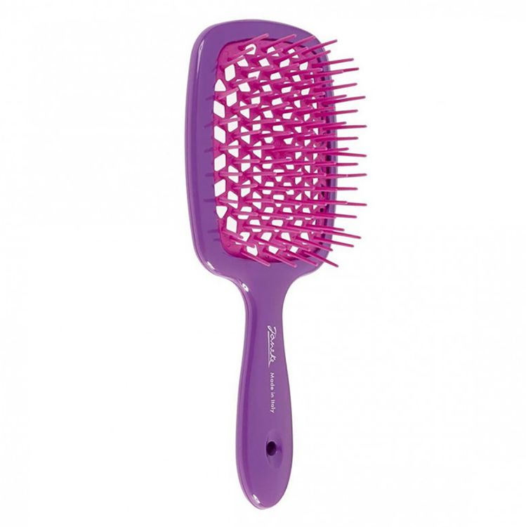 Janeke SUPERBRUSH-small VIOLET/PINK. Расческа. арт 86SP234 VIO