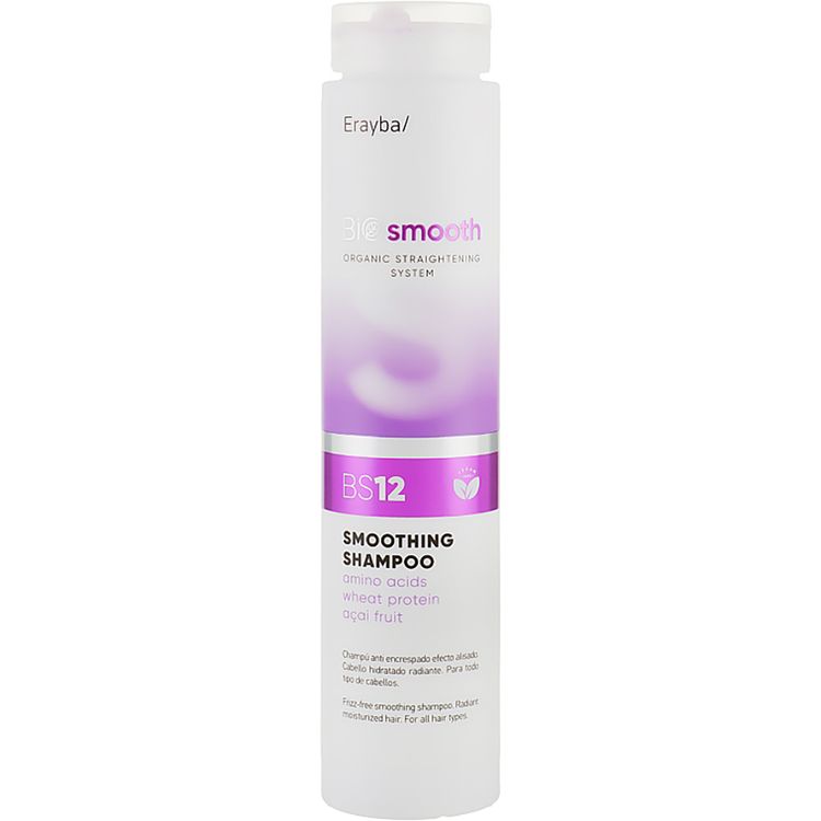 Erayba BS12 Bio Smooth Treatment Shampoo Шампунь для випрямлення волосся, 250 мл