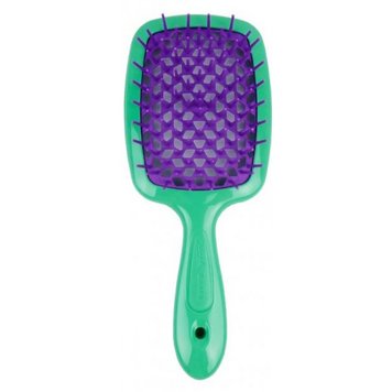 Janeke SUPERBRUSH GREEN/VIOLET. Гребінець арт. 86SP226 VV