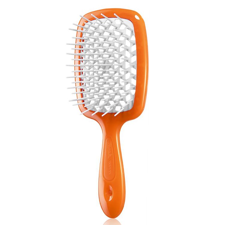 Janeke SUPERBRUSH ORANGE/WHITE. Гребінець арт. 86SP226VT