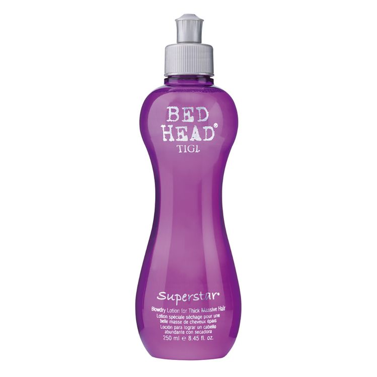 Tigi Bed Head Superstar Blowdry Lotion лосьйон для укладання феном пошкодженого волосся 250 мл