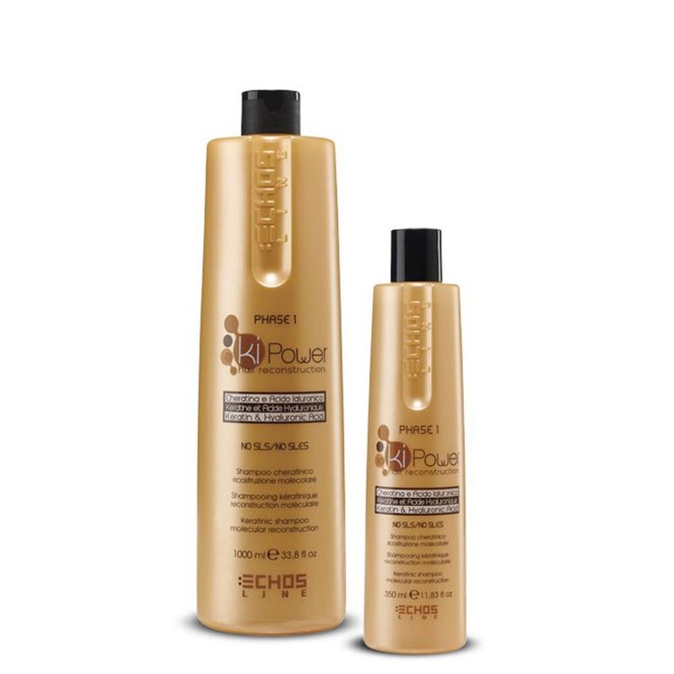 Шампунь кератиновый Echosline Ki-Power Shampoo 350 мл