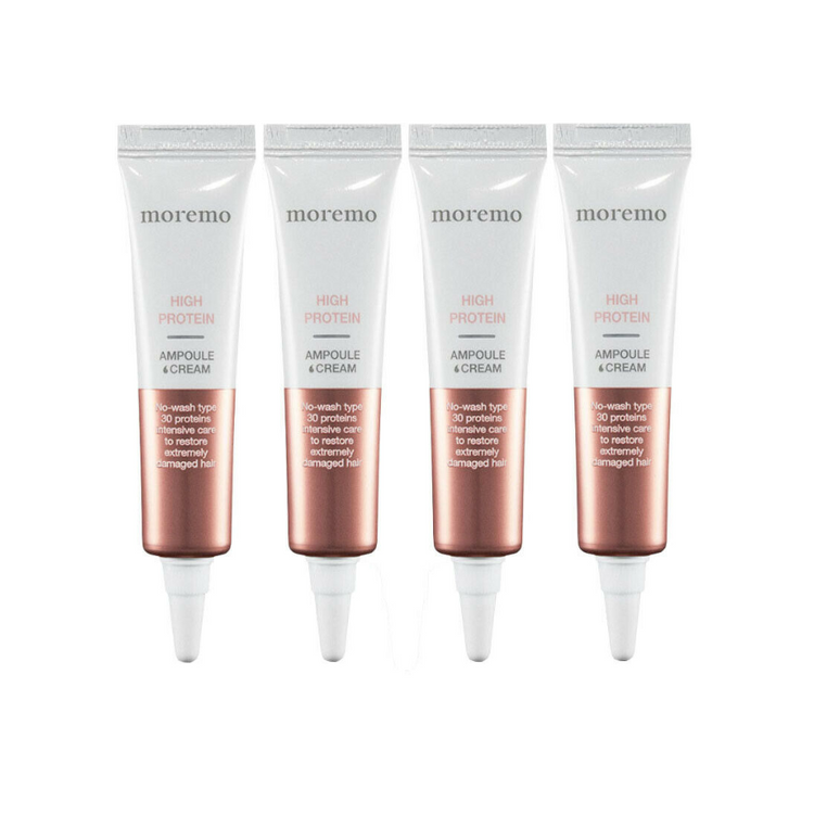 Moremo Протеиновые крем-ампулы для волос High Protein Ampoule Cream 4х15 мл