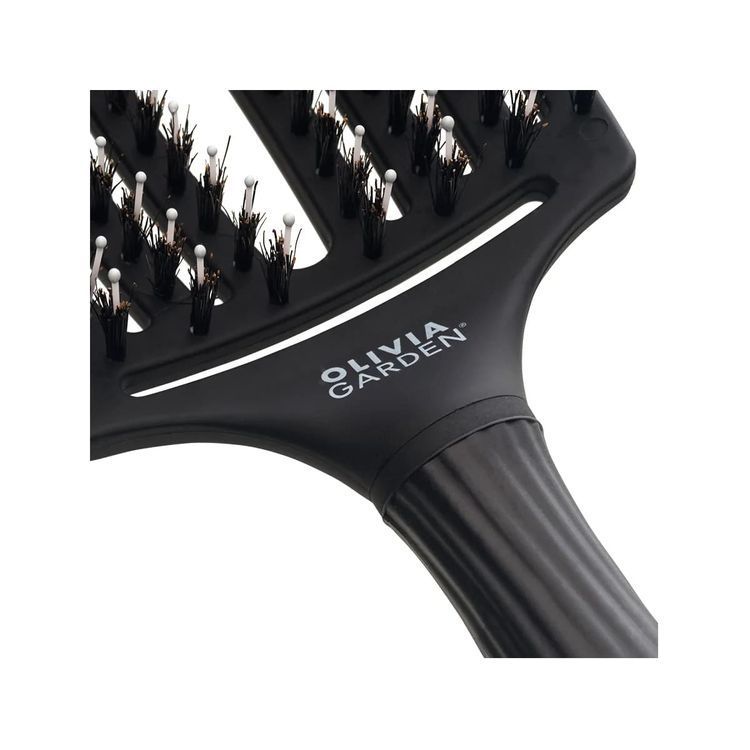 Olivia Garden Щетка массажная Finger Brush Large, Black