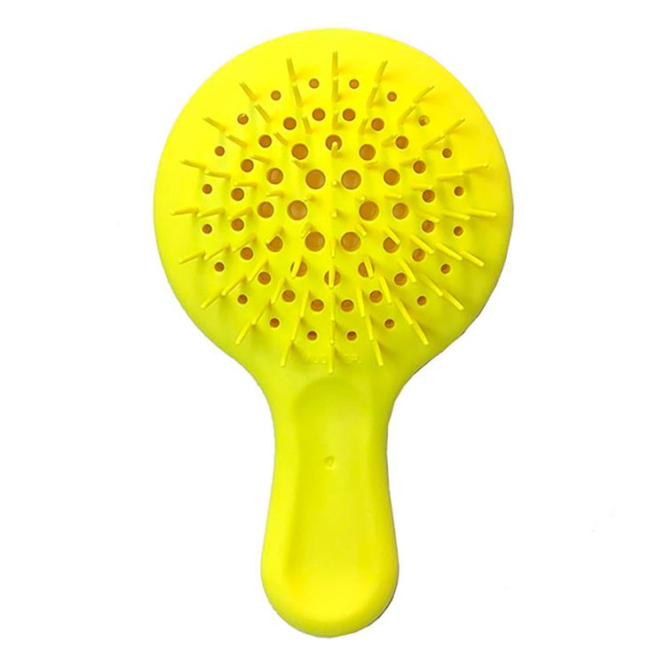 Janeke SUPERBRUSH-mini YELLOW NEON. Расческа арт. 10SP220YFL